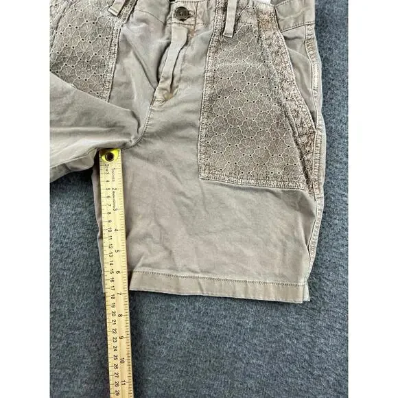 GAP Womens Casual Beige Shorts Size 4 - Picture 6 of 10